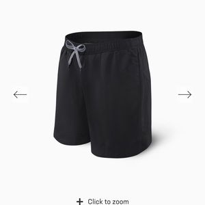 SAXX CANNONBALL 2n1 Swim 7” Black